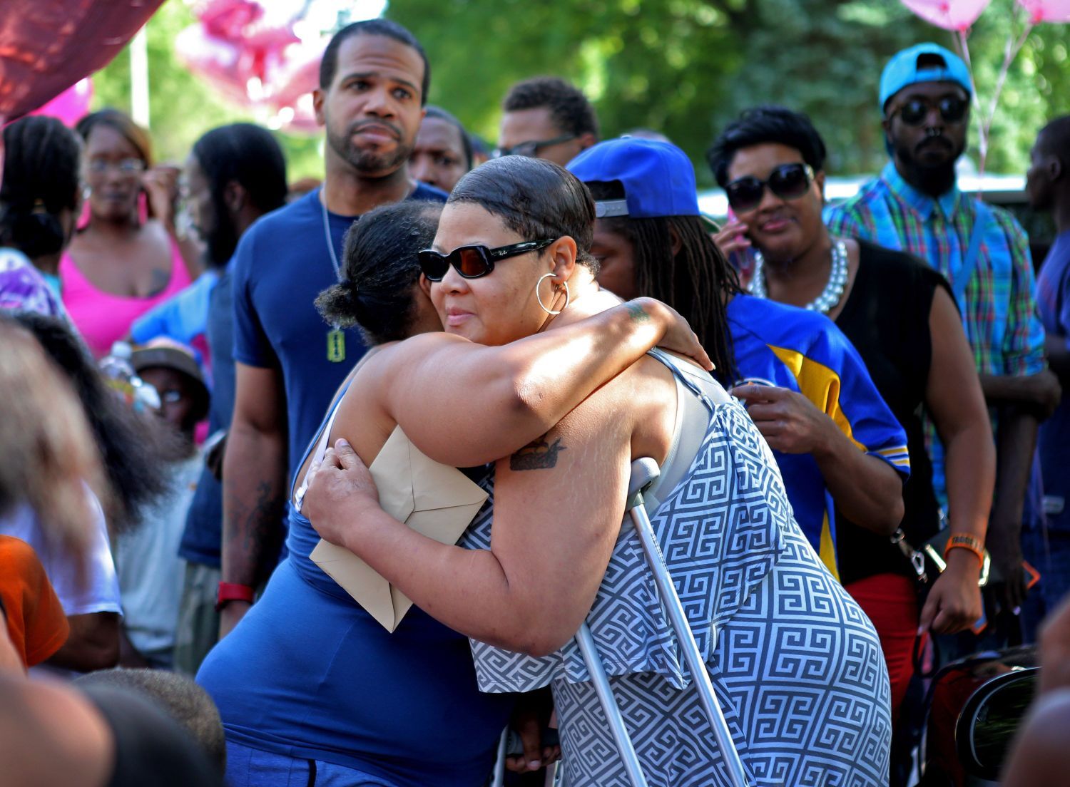 Memorial for Jamyla Bolden at Koch Elementary School